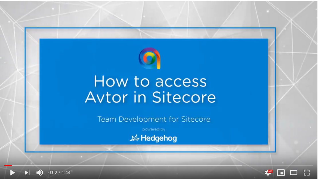 screen shot of avtor video